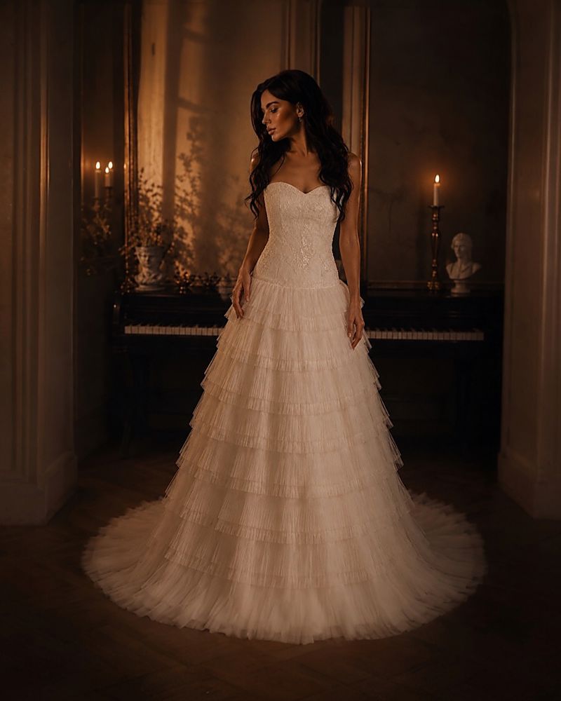 Layered Tulle Gown with Embroidery_thumbnail_0