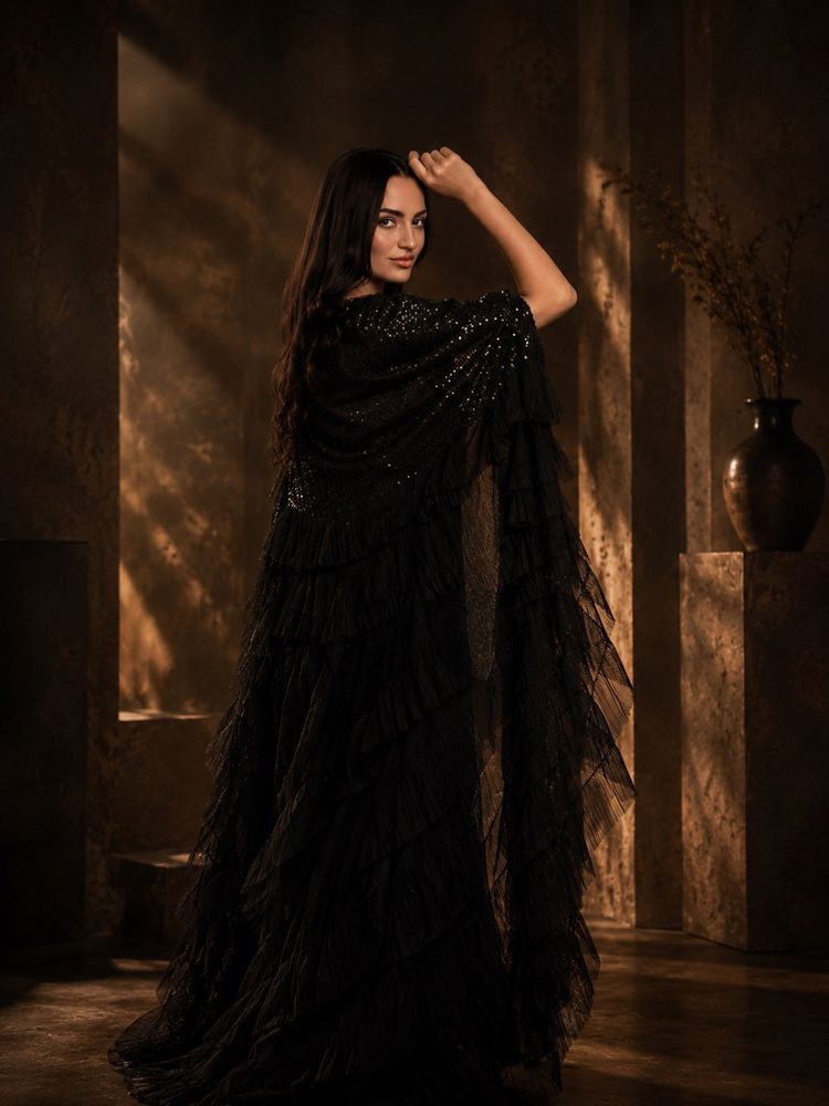 SQUINED CHIFFON & PLEATED TULLE_thumbnail_0