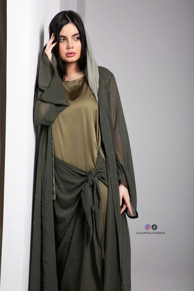 Olive Glow  abaya_thumbnail_2