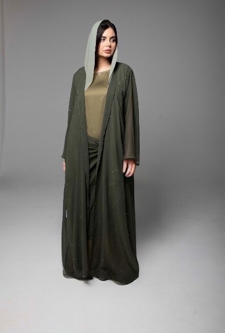 Olive Glow  abaya_thumbnail_0