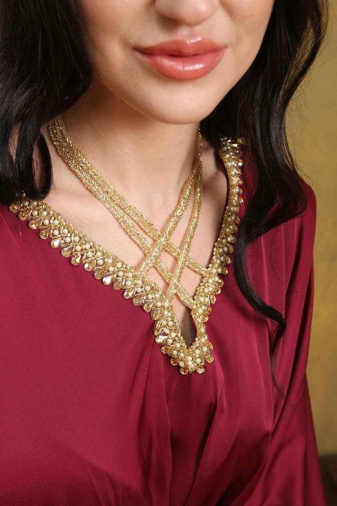 Embroidered Jalabiya – Armani Silk_thumbnail_4